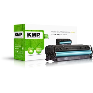 KMP 1233,0003 - Tonerkassette, cyan, kompatibel zu HP305A (CE411A)