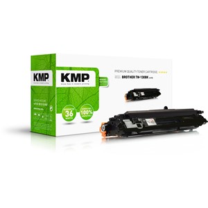 KMP 1241,0000 - Tonerkassette, schwarz, kompatibel zu Brother TN-130BK