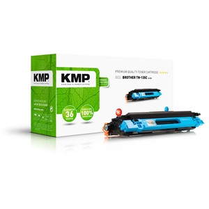 KMP 1241,HC03 - Tonerkassette, cyan, kompatibel zu Brother TN-135C