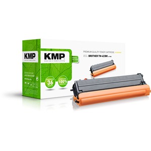 KMP 1265,3000 - Tonerkartusche, schwarz, kompatibel zu Brother TN423BK