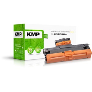 KMP 1267,3000 - Tonerkartusche, schwarz, kompatibel zu Brother TN2420