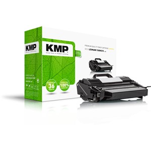 KMP 1382,0000 - Tonerkassette schwarz, kompatibel zu Lexmark T650H11E