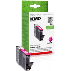 KMP 1505,0006 - Tintenpatrone mit Chip, magenta, ersetzt Canon CLI-8M