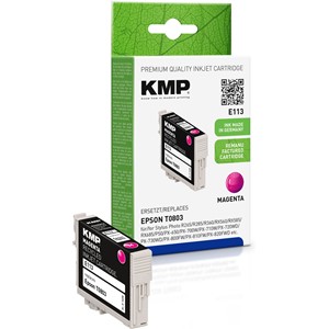 KMP 1608,4006 - Tintenpatrone, magenta, kompatibel zu Epson T0803