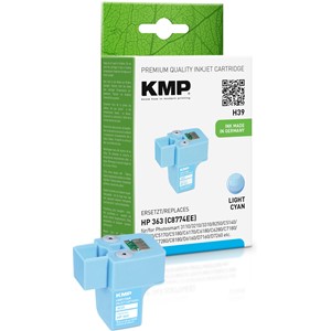 KMP 1700,0043 - Tintenpatrone light cyan, kompatibel zu HP C8774E