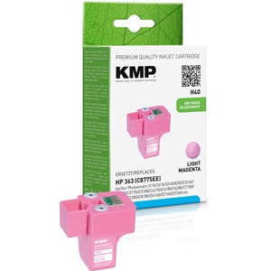 KMP 1700,0046 - Tintenpatrone light magenta, kompatibel zu HP C8775E