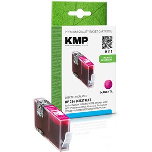 KMP 1714,8006 - Tintenpatrone, magenta, kompatibel zu HP 364 (CB319EE)