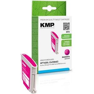 KMP 1716,4006 - Tintenpatrone, magenta pigmented, recycled, mit Chip, kompatibel zu HP 940XL (C4908AE)