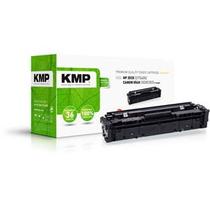 KMP 2549,3000 - Tonerkartusche, schwarz, kompatibel zu HP 203X (CF540X)