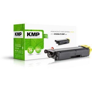 KMP 2892,5009 - Tonerkit, yellow, kompatibel zu Kyocera TK-580Y