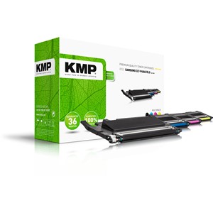 KMP 3510,0005 - Tonerkassetten, schwarz, cyan, magenta, yellow, kompatibel zu Samsung CLT-C/K/M/Y406