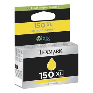Lexmark 14N1618E - 150XL Tintenpatrone, yellow