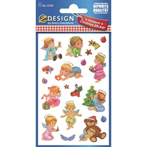 Z-Design 52758 - Premium Papier Sticker Engelchen