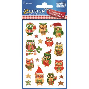 Z-Design 52818 - Papier Sticker Eulen