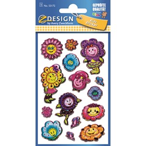 Z-Design 53172 - Sticker Effektfolie Blumen