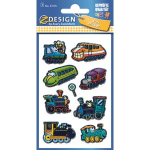 Z-Design 53176 - Sticker Effektfolie Eisenbahn