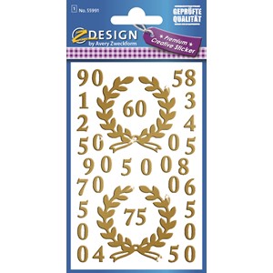 Z-Design 55991 - Goldline Sticker Jubiläum