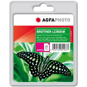 AgfaPhoto APB900MD - Agfaphoto Tintenpatrone, magenta, ersetzt Brother LC900M