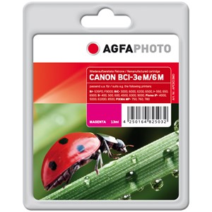 AgfaPhoto APCBCI3MD - Agfaphoto Tintenpatrone, magenta, ersetzt Canon BCI-3eM und 6M