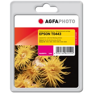 AgfaPhoto APET044MD - Agfaphoto Tintenpatrone, magenta, ersetzt Epson T0443