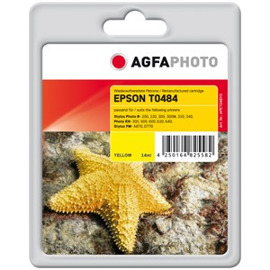 AgfaPhoto APET048YD - Agfaphoto Tintenpatrone, yellow, ersetzt Epson T0484