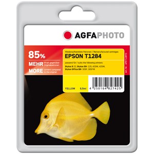 AgfaPhoto APET128YD - Agfaphoto Tintenpatrone, yellow, ersetzt Epson T1284