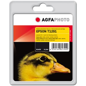 AgfaPhoto APET129BD - Agfaphoto Tintenpatrone, schwarz, ersetzt Epson T1291