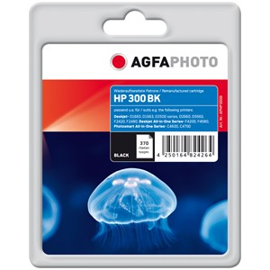 AgfaPhoto APHP300B - Agfaphoto Tintenpatrone, schwarz, ersetzt HP 300 CC640EE
