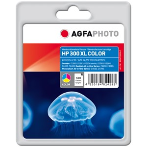 AgfaPhoto APHP300XLC - Agfaphoto Tintenpatrone, 3-farbig, ersetzt HP 300XL CC644EE