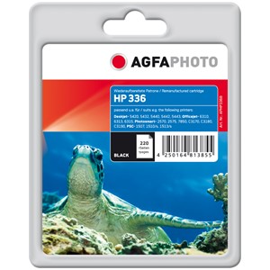 AgfaPhoto APHP336B - Agfaphoto Tintenpatrone, schwarz, ersetzt HP 336 C9362E