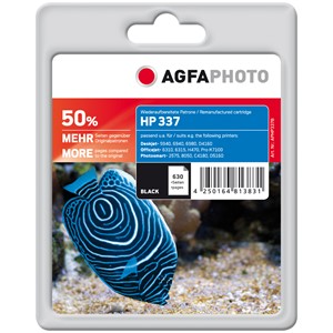 AgfaPhoto APHP337B - Agfaphoto Tintenpatrone, schwarz, ersetzt HP 337 C9364E