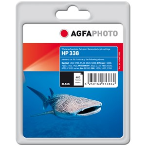 AgfaPhoto APHP338B - Agfaphoto Tintenpatrone, schwarz, ersetzt HP 338 C8765E