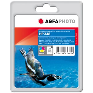 AgfaPhoto APHP348C - Agfaphoto Tintenpatrone, 3-farbig, ersetzt HP 348 C9369E