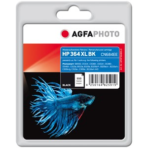 AgfaPhoto APHP364XLB - Agfaphoto Tintenpatrone, schwarz, ersetzt HP 364XL CB321EE