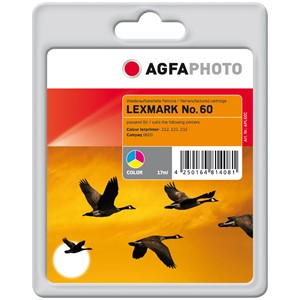 AgfaPhoto APL60C - Agfaphoto Tintenpatrone, 3-farbig, ersetzt Lexmark 17G0060