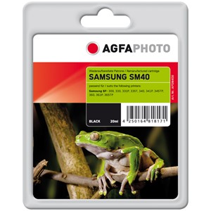 AgfaPhoto APSM40B - Agfaphoto Tintenpatrone, schwarz, ersetzt Samsung INK-M40