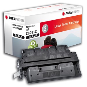 AgfaPhoto APTHP61XE - Agfaphoto Toner, schwarz, ersetzt HP C8061X