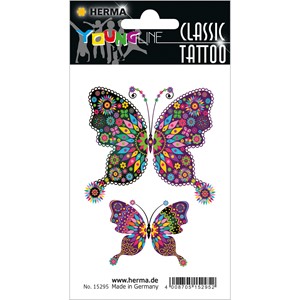 HERMA 15295 - CLASSIC Tattoo, Schmetterling XXL