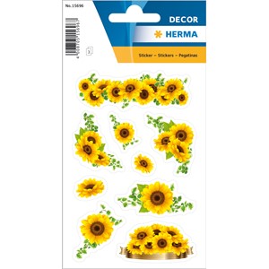 HERMA 15696 - Decor Sticker, Sonnenblumen