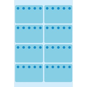 HERMA 3773 - Herma Tiefkühletiketten, blau, 26x40 mm, 48 Etiketten