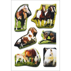 HERMA 6197 - Herma Magic Sticker, Tierfotos Pferde, Lackpuffy