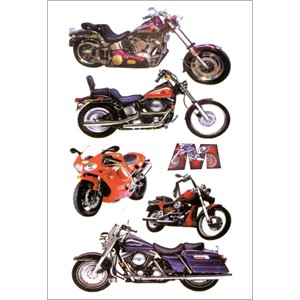 Herma 6894 - Magic Sticker, Motorräder, Prismaticfolie