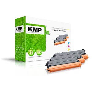 KMP 1265,0030 - Tonerkartuschen Multipack, cyan, magenta, gelb, ersetzen Brother TN421C, TN421M, TN421Y