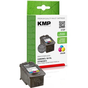 KMP 1581,4030 - Tintenpatrone, 3-farbig, ersetzt Canon CL561XL (3730C001)