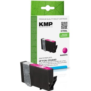 KMP 1765,0006 - Tintenpatrone, magenta, ersetzt HP 912XL (3YL82AE)