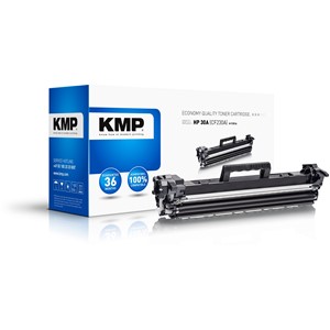 KMP 2543,4000 - Tonerkartusche, schwarz, ersetzt HP 30A (CF230A)