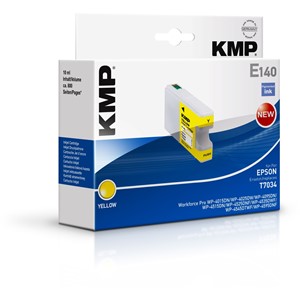 KMP 1620,8009 - Tintenpatrone, yellow, kompatibel zu Epson T7034