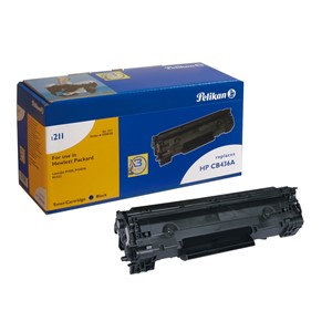Pelikan 4200150 - 1211 Toner-Modul, schwarz, ersetzt Hewlett Packard CB436A