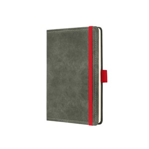Sigel CO600 - Notizbuch CONCEPTUM®, Design Vintage, light grey, liniert, ca. A6