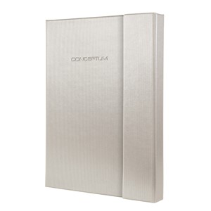 Sigel CO630 - Notizbuch CONCEPTUM® Design Glam, Champagne metallic, liniert, ca. A5